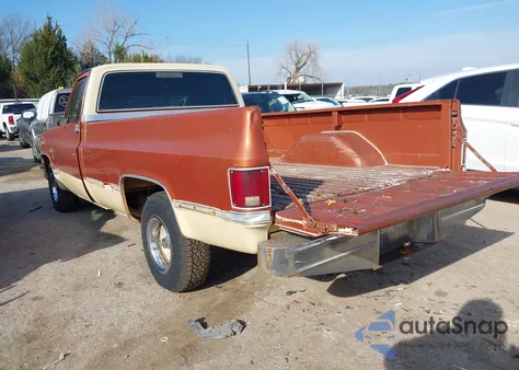 1982 Chevrolet C10 z USA, uszkodzony, nr VIN 1GCDC14H1CS169631
